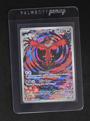 2023 Pokémon SV04: Paradox Rift #205 Yveltal Illustration Rare — front