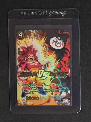 Dragon Ball Super Card Game BT28-144 SS4 Son Goku Mini vs King Gomah — front