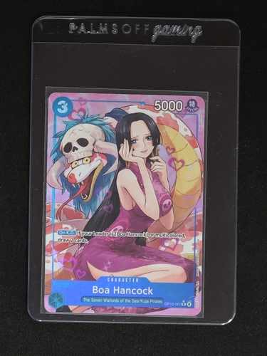 2025 One Piece TCG OP13-051 Boa Hancock Carrying On His Will Alternate Art — front