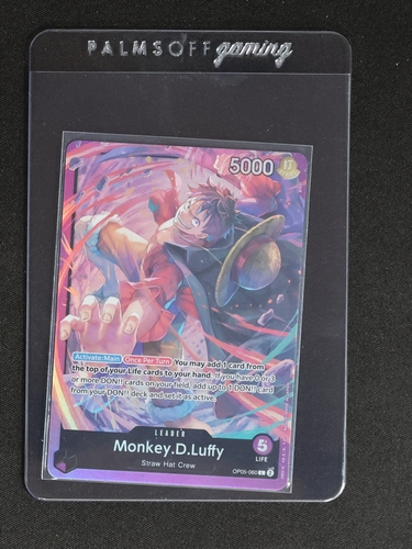 One Piece Card Game OP05-060 Monkey.D.Luffy — front