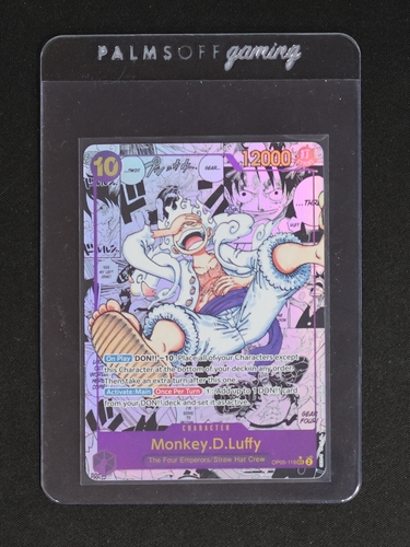 2023 One Piece Card Game OP05-119 Monkey D. Luffy — front