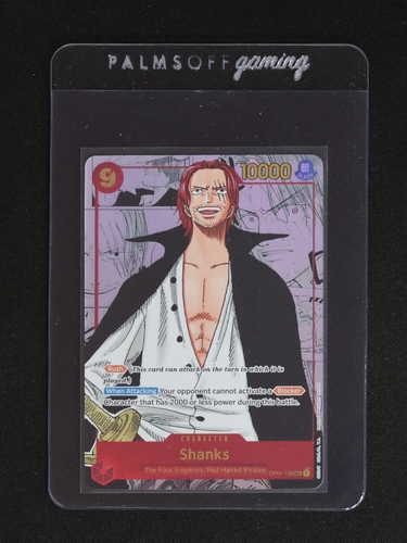 2022 One Piece OP01-120 Shanks — front