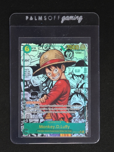 2025 One Piece OP13-118 Carrying On His Will Monkey D. Luffy — front