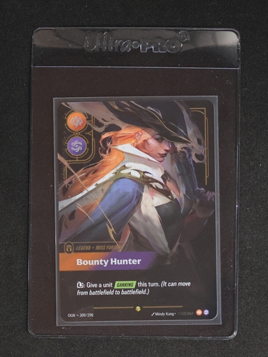 2025 Riftbound #309 Miss Fortune Bounty Hunter — front
