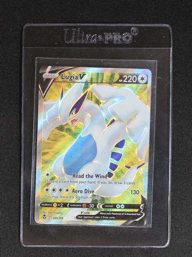 2022 Pokémon Sword & Shield Silver Tempest #185 Lugia V — front