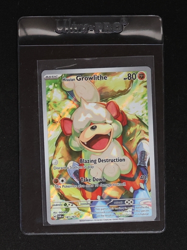2024 Pokémon SV06 #181 Hisuian Growlithe Twilight Masquerade — front