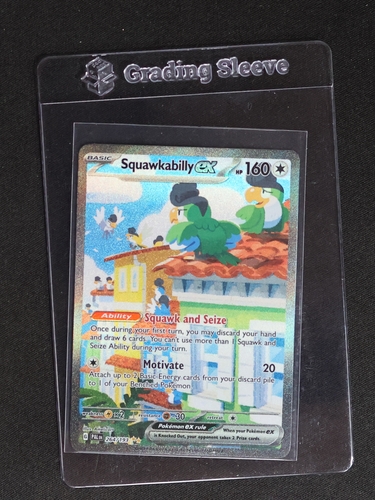 2023 Pokémon Paldea Evolved #264 Squawkabilly EX — front