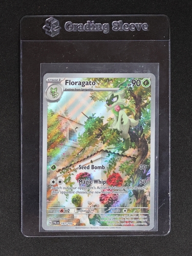 2023 Pokémon TCG SV02 Paldea Evolved #197 Floragato Illustration Rare — front