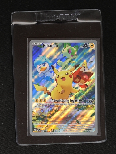 2023 Pokémon Scarlet & Violet Promo #027 Pikachu — front