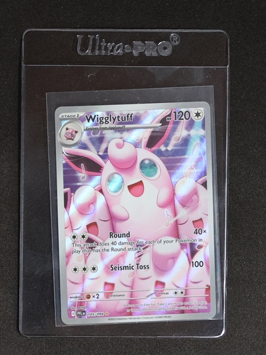 2023 Pokémon Scarlet & Violet Phantasmal Flames #105 Wigglytuff — front
