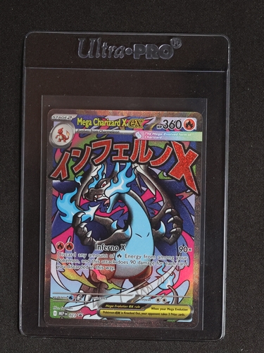 2025 Black Star Promo #023 Mega Charizard X ex — front