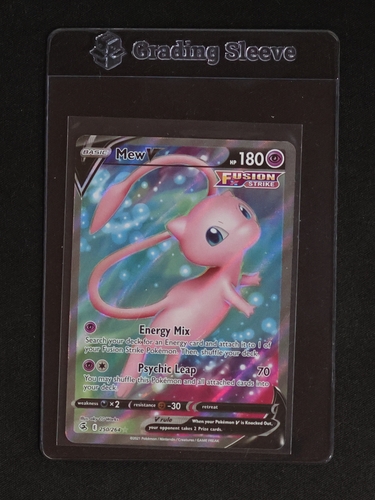 2021 Pokémon Fusion Strike #250 Mew V — front
