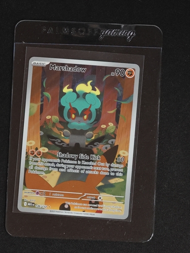 2023 Pokémon 146/132 Marshadow Mega Evolution Illustration Rare Holo — front