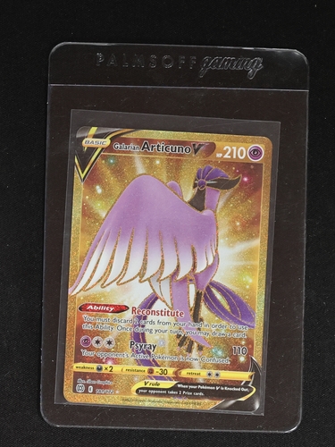 2022 Pokémon TCG Brilliant Stars #181 Galarian Articuno V — front