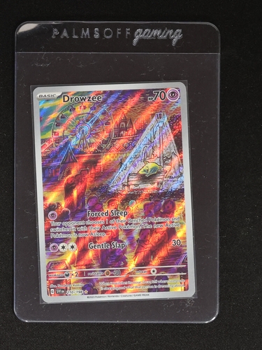 2023 Pokémon Scarlet & Violet #210 Drowzee Illustration Rare — front