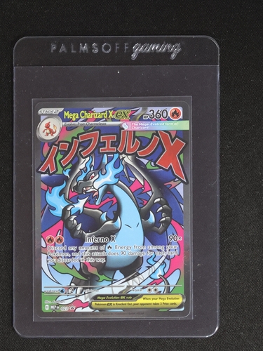 2009 Pokemon Mega Charizard X ex #023 — front