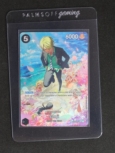 2025 One Piece TCG ST14-003 Sanji SP Alternate Art Royal Blood — front