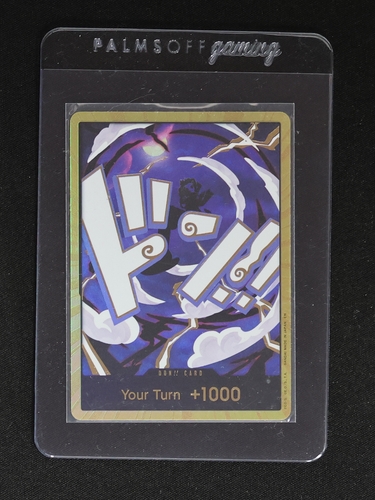 2025 One Piece Card Game PRB-02 Monkey D Luffy Gear 5 Don!! Gold Frame — front