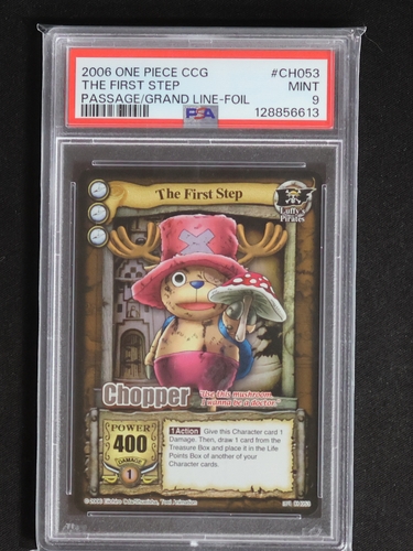 2006 One Piece CCG #CH053 The First Step Chopper — front