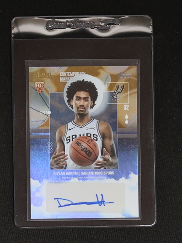 2025-26 Topps Contemporary Marks #CM-DH Dylan Harper — front