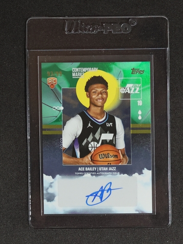 2025-26 Topps Contemporary Marks #CM-AB Ace Bailey — front