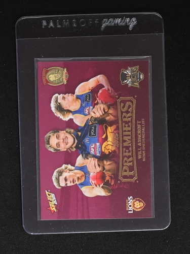 1995 Select Premiers W. Ashcroft Brisbane Lions — front