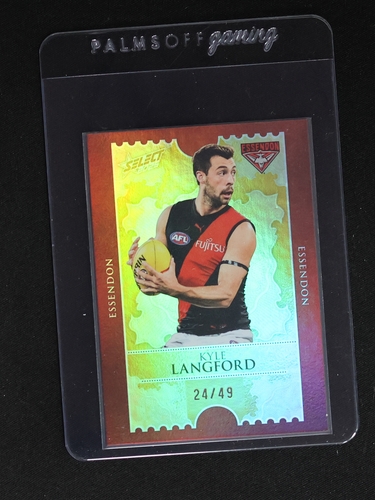2020 Select AFL #24/49 Kyle Langford — front