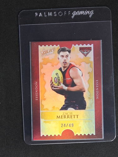 2025 Select AFL Footy Stars #24/49 Zach Merrett — front