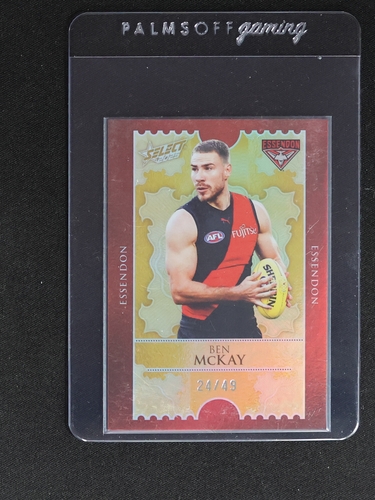 2016 Select AFL #24/49 Ben McKay — front