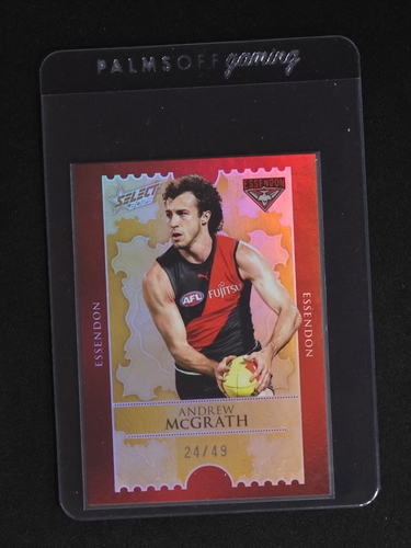 2021 Select AFL Supremacy Andrew McGrath #24/49 — front