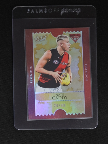 2025 AFL Select #45 Nate Caddy — front