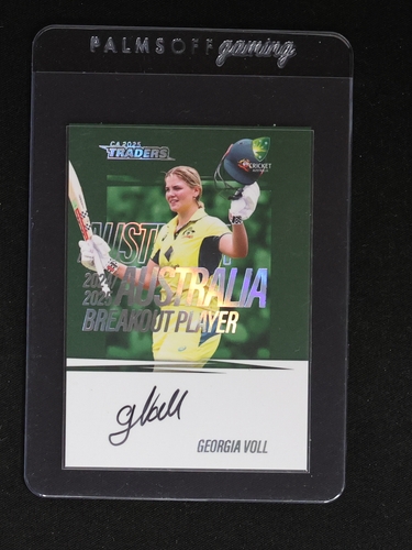 2025 Cricket Traders Breakout Player #BOS02 Georgia Voll — front
