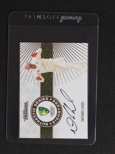 2019 Emerald Authentic Series Nathan Lyon — front