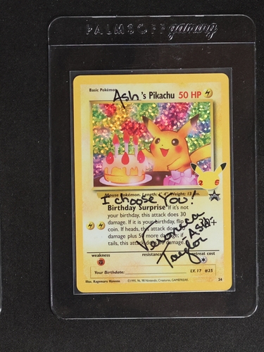 2021 Pokémon Celebrations #24 Ash's Pikachu Birthday Surprise — front