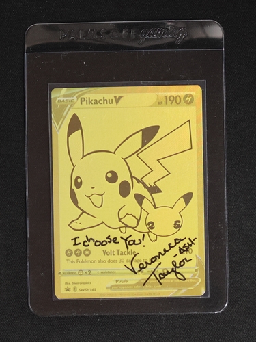 2021 Pokémon SWSH Black Star Promo #145 Pikachu V — front