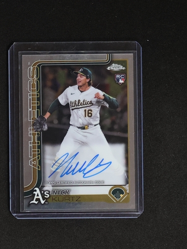 2025 Topps Chrome #RA-KU Nick Kurtz — front