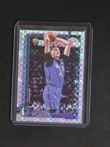 2025-26 Topps Chrome #251 Cooper Flagg — front