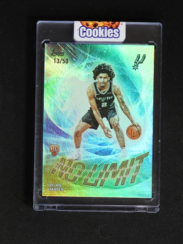 2025-26 Topps #NL-2 Dylan Harper No Limit Rookie — front