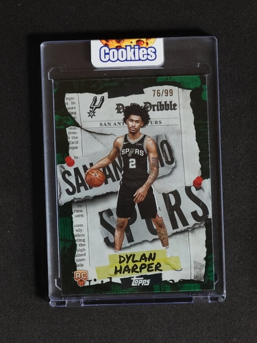 2025-26 Topps The Daily Dribble #DD-32 Dylan Harper — front