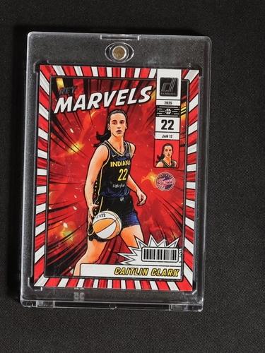 2025 Panini Donruss WNBA Net Marvels #19 Caitlin Clark — front