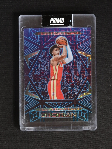 2024-25 Panini Obsidian #14 Jalen Johnson — front