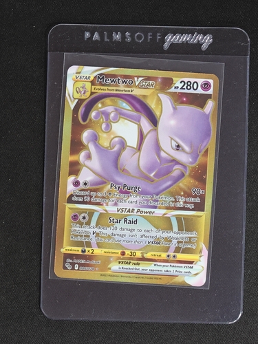 2022 Pokémon TCG #086 Mewtwo VSTAR — front
