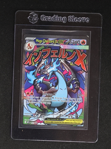 2025 Pokemon Mega Charizard X ex #023 Mega Evolutions Promo — front
