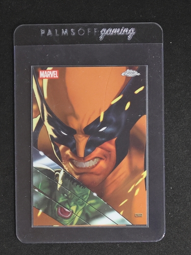 2025 Topps Chrome Marvel Studios Wolverine & Hulk Reflections SSP #R-1 — front