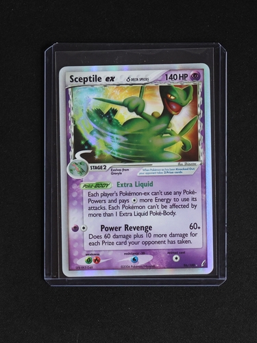 2006 Pokemon EX Crystal Guardians #96 Sceptile ex — front