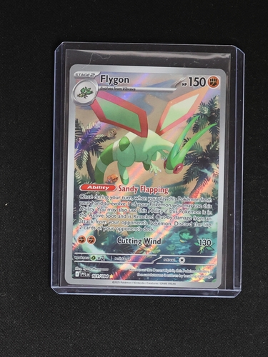 2025 Pokemon ME02: Phantasmal Flames #101 Flygon Illustration Rare — front