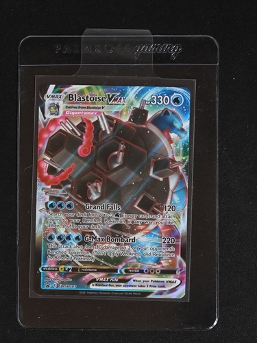2021 Pokémon Black Star Promo #103 Blastoise VMAX — front