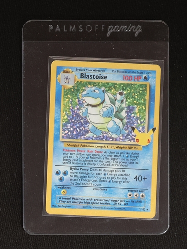 1999 Pokémon #2 Blastoise — front