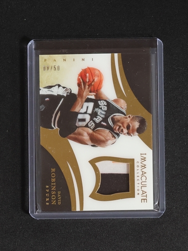 2022 Panini Immaculate Collection #50 David Robinson — front