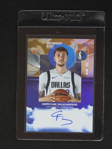 2025-26 Topps Contemporary Marks #CM-CF Cooper Flagg — front